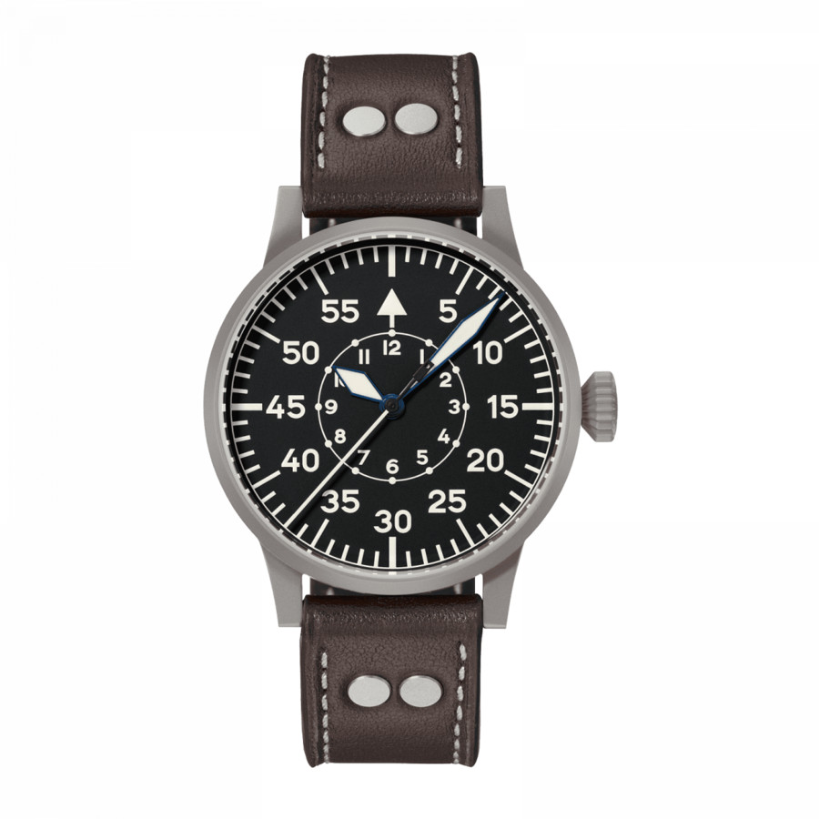 Laco Pilot Watch Original Automatic Black Dial Mens Watch 861749
