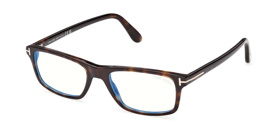 Tom Ford Blue Light Block Rectangular Mens Eyeglasses FT6119-B 052 55 150$