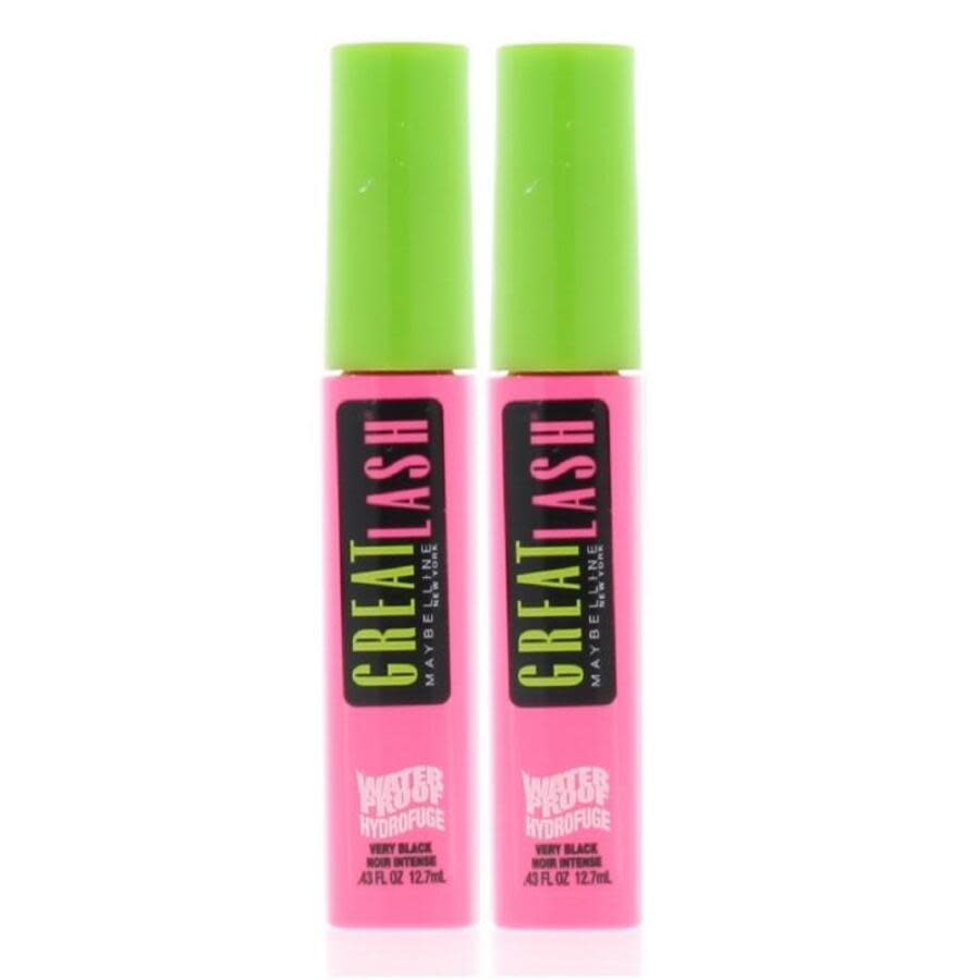 Maybelline Great Lash Mascara Waterproof 111 Very Black Makeup 865479000685