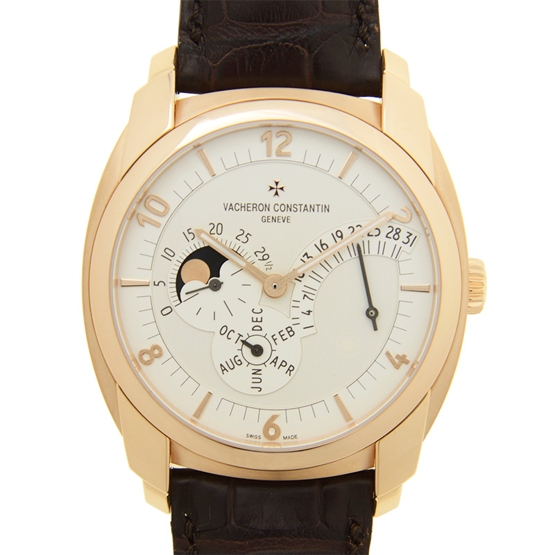 Vacheron Constantin Quai De L'ile Retrograde Annual Calendar 18kt Pink Gold Mens Watch 86040000R-I0P29