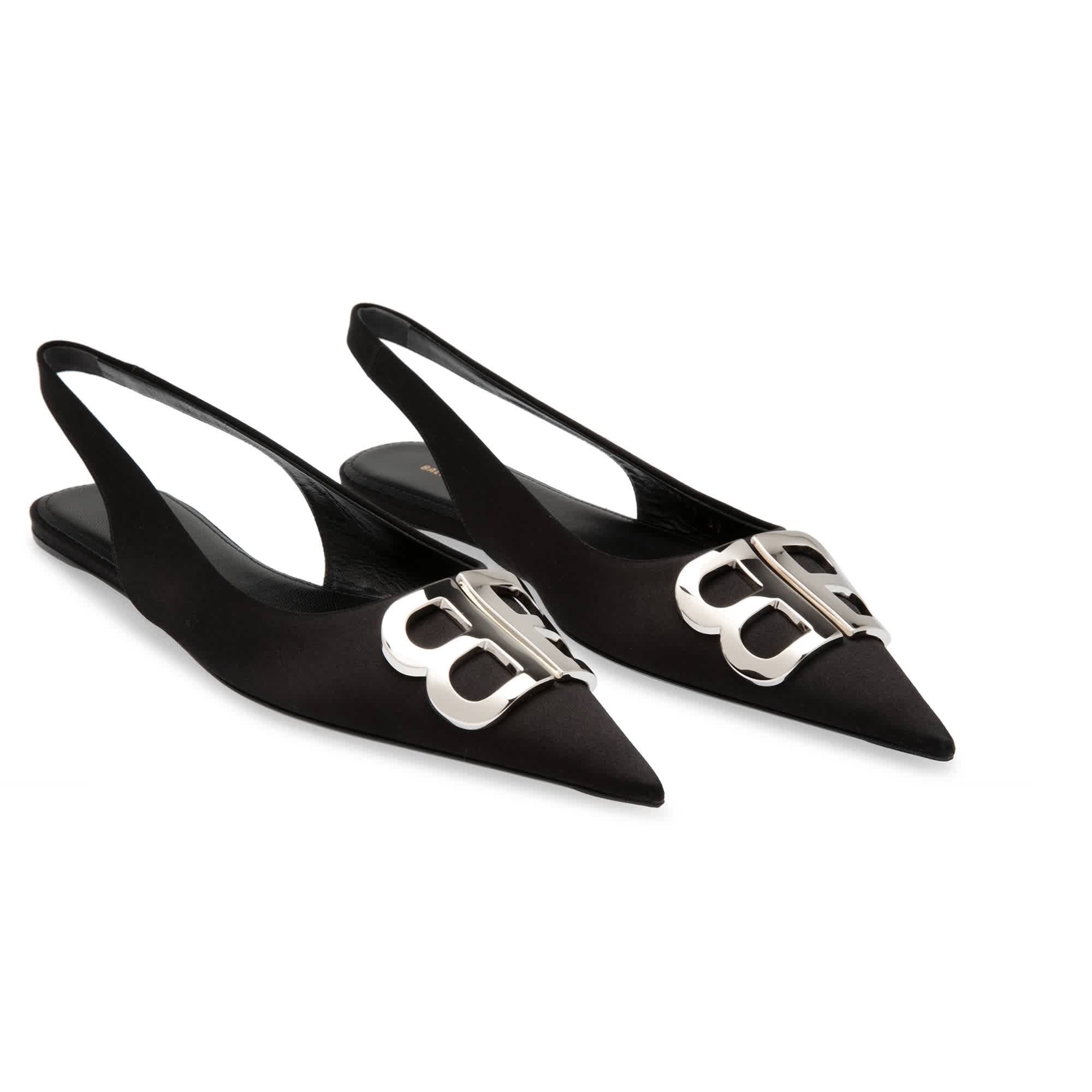 balenciaga slingback flat