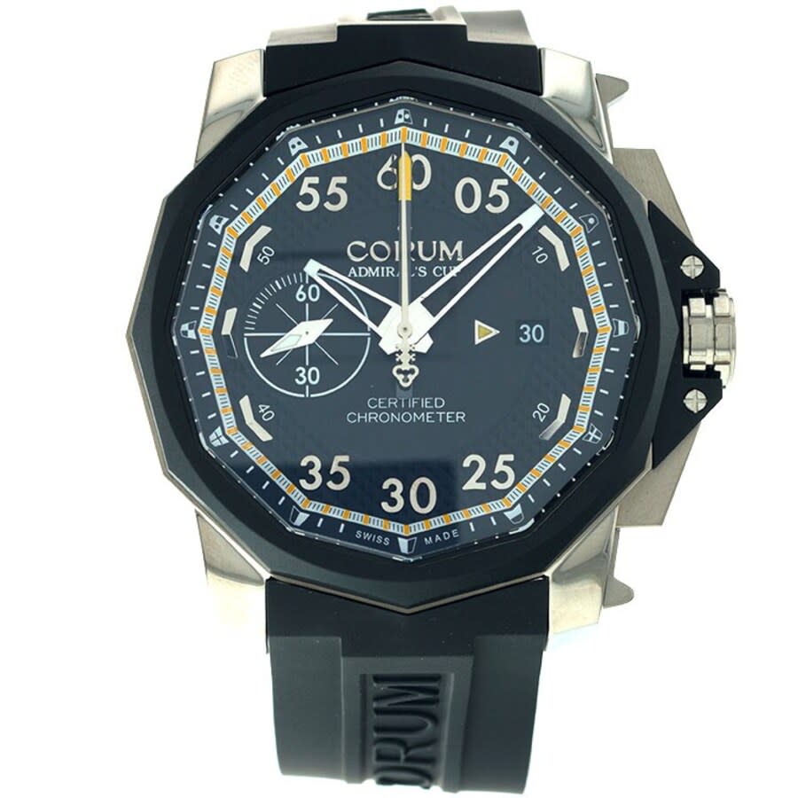 Corum AdmiralS Cup Seafender 44 Chrono-Centro Chronograph Automatic Black Dial Mens Watch A96000993 2850$