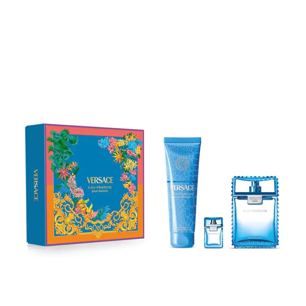 Versace Mens Eau Fraiche Extreme Gift Set Fragrances 8011003906949