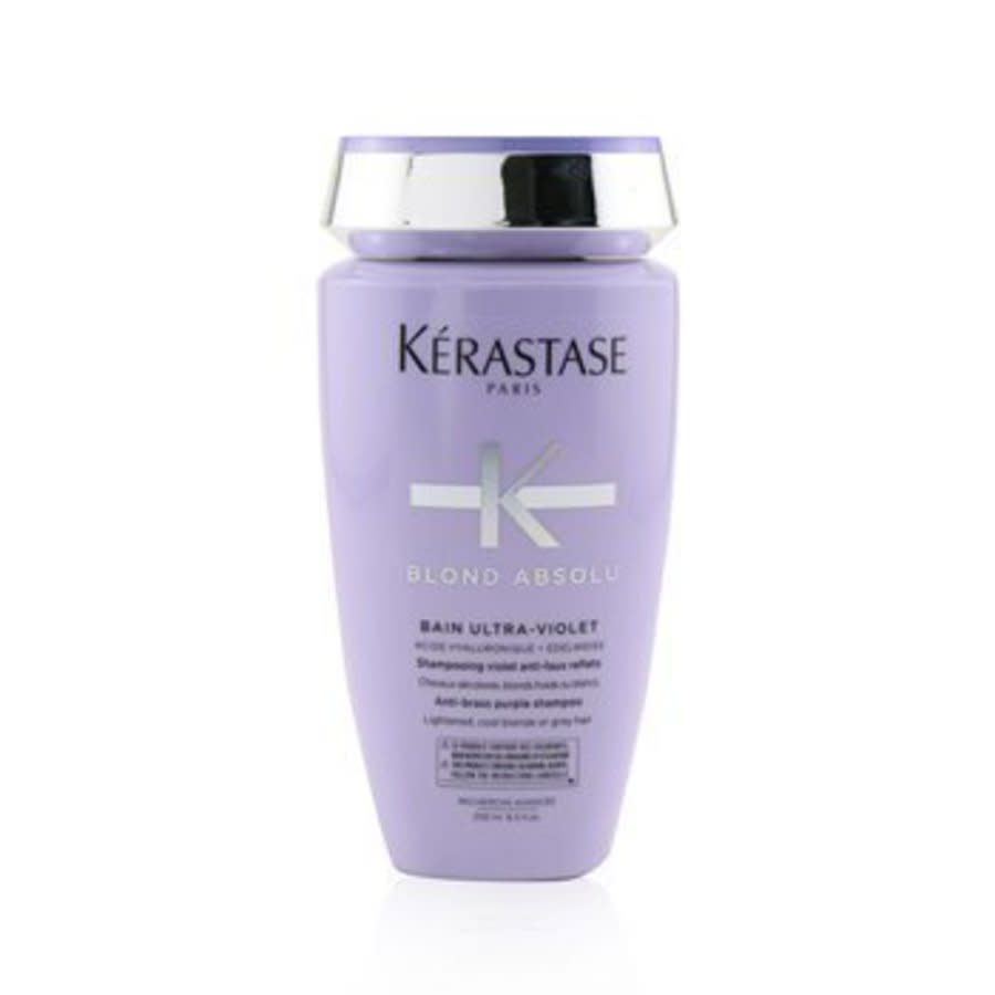 Kerastase - Blond Absolu Bain Ultra-violet Anti-brass Purple Shampoo lightened Cool Blonde Or Grey Hair 250ml 85oz 30$