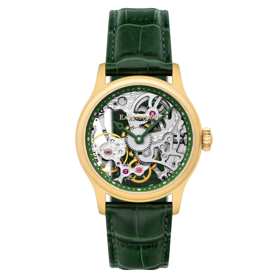Thomas Earnshaw Bauer Silver-tone Dial Mens Watch ES-8049-05