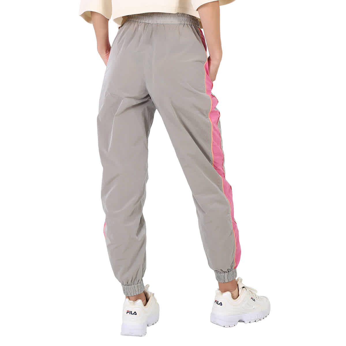 Stella Mccartney Ladies Grey Kira Side stripe Track Pants eBay