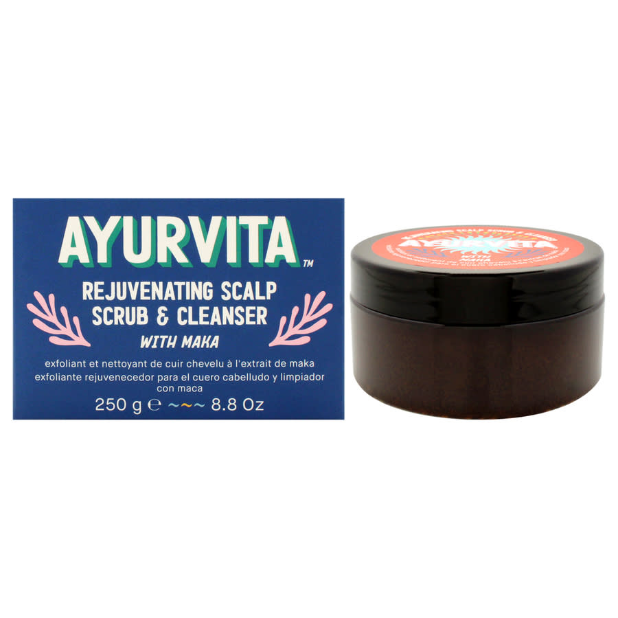 AyurVita Rejuvenating Scalp Scrub and Cleanser with Maka 8.8 oz Hair Care 850026152067
