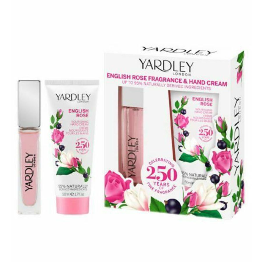 Yardley Of London Ladies English Rose Gift Set Fragrances 5056179301832 10$