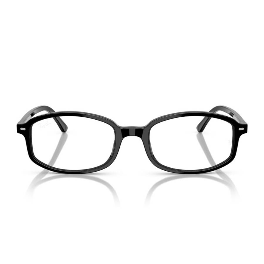 Ray-Ban Sam Optics Eyeglasses Black Frame Clear Lenses Polarized 54-19