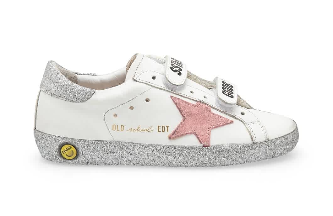 Golden Goose Deluxe Brand Girls Old School Star Glitter Sneakers, Brand ...