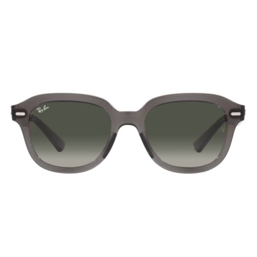 Ray-Ban Unisex Sunglass Erik - Frame color: Opal Dark Grey, Lens color: Grey