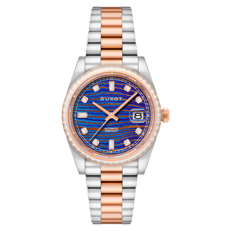Duxot Serenata Automatic Blue Dial Mens Watch DX-2058-77