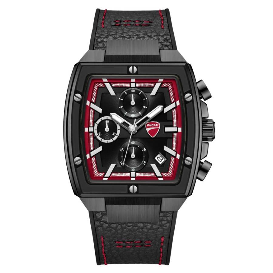 Ducati Chronograph Quartz Black Dial Mens Watch DTWGC0003403 143$