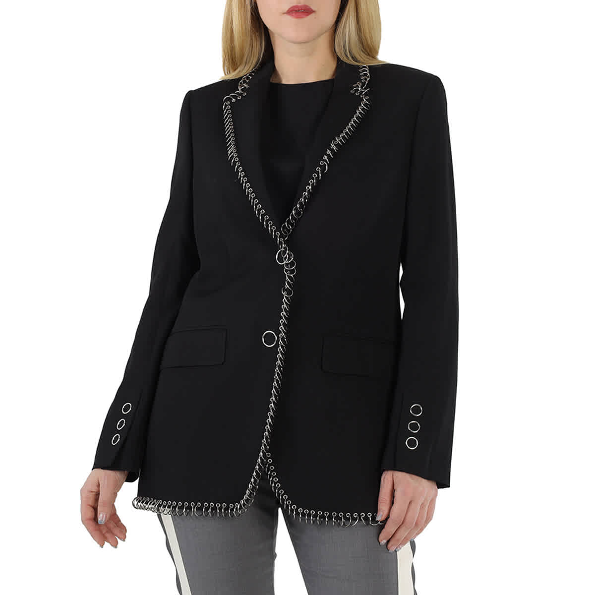 Burberry clearance black blazer