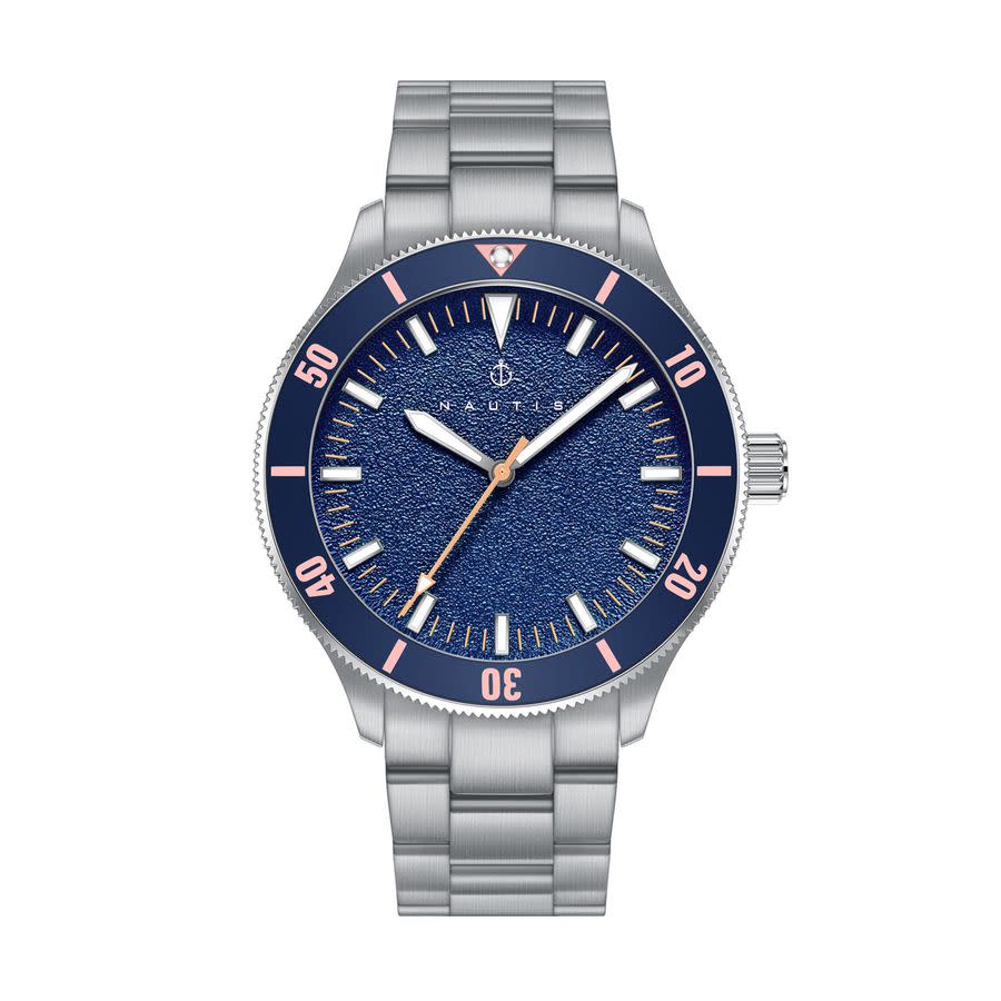 Nautis Deacon Blue Dial Mens Watch NAUN101-3