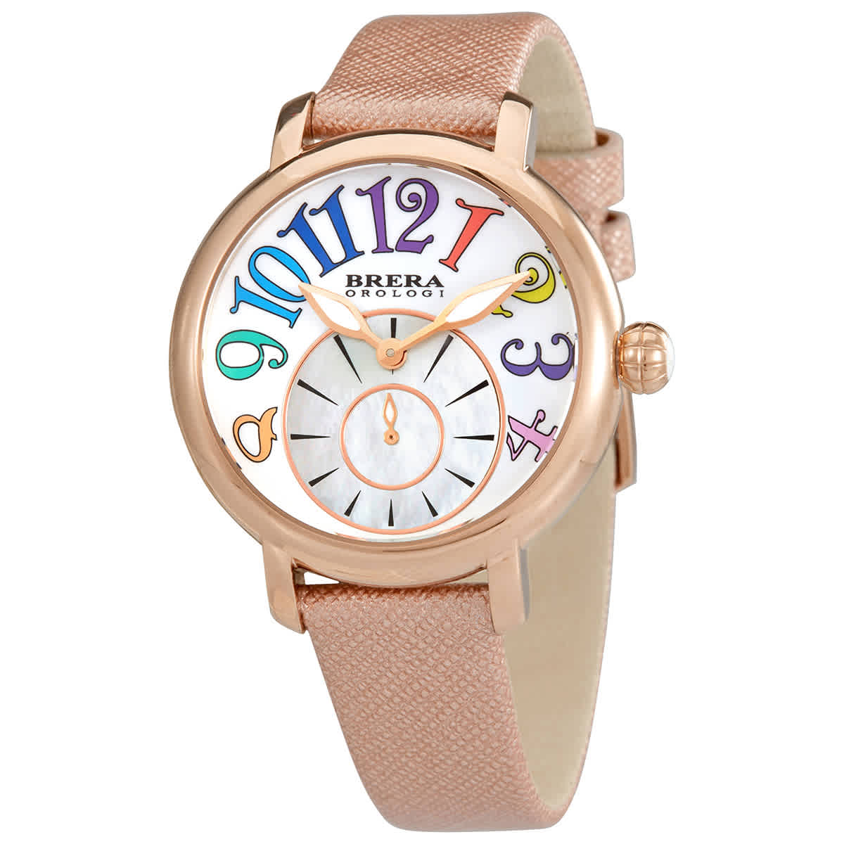 Brera Orologi Valentina Modern Quartz White Dial Ladies Watch 
