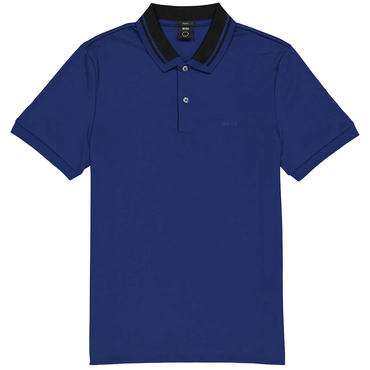 Hugo Boss Mens Blue Phillipson Slim-fit Polo Shirt | ModeSens