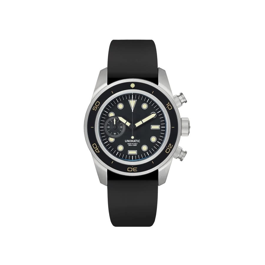 Unimatic Modello Tre Automatic Black Dial Mens Watch U3-DHB