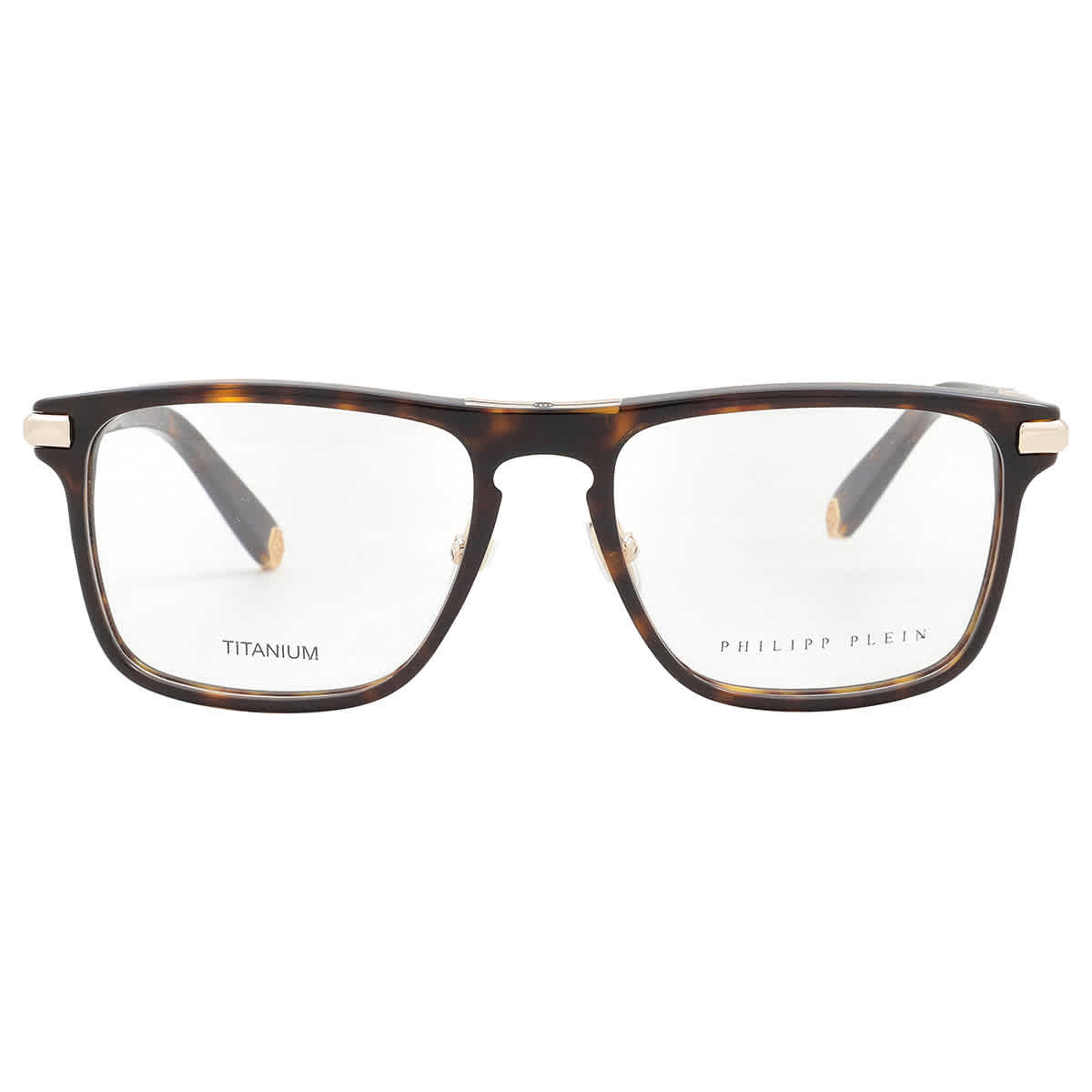 Philipp Plein Demo Square Mens Eyeglasses VPP019M 0722 145
