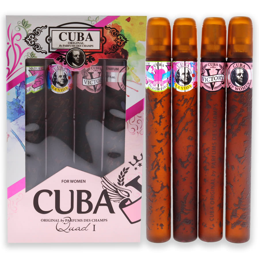 Cuba Quad I by Cuba for Women - 4 Pc Gift Set 14$