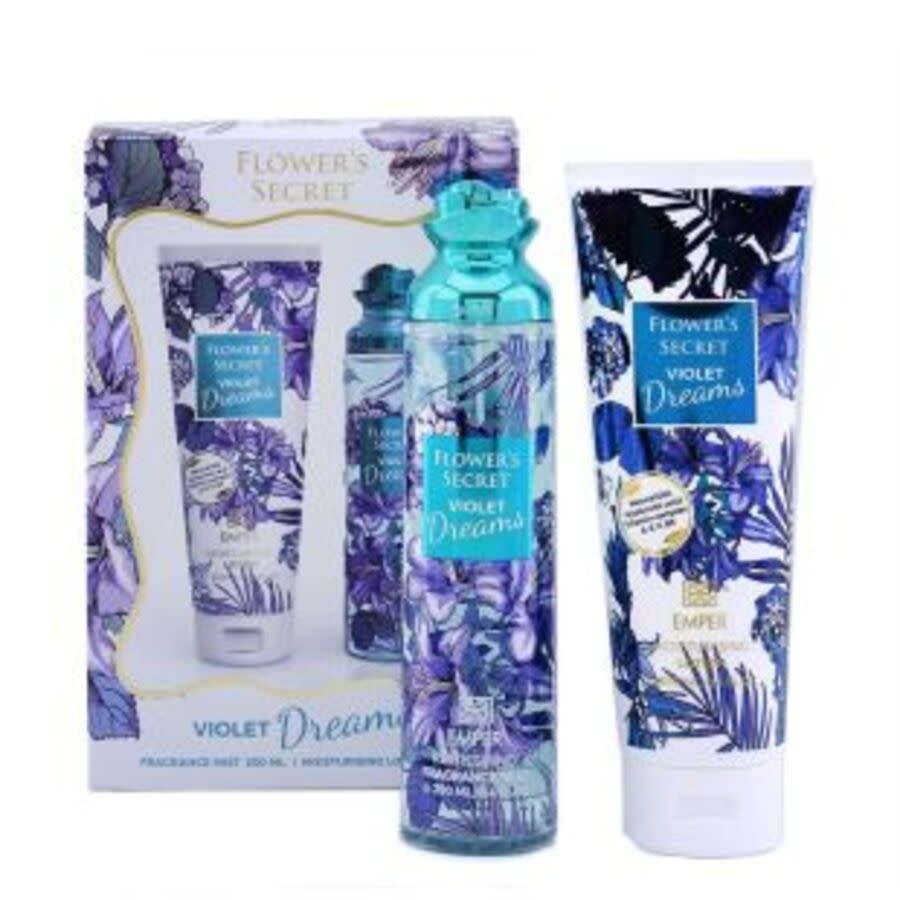 Emper Ladies Flowers Secret Violet Dreams Gift Set Fragrances 6291108525593 15$