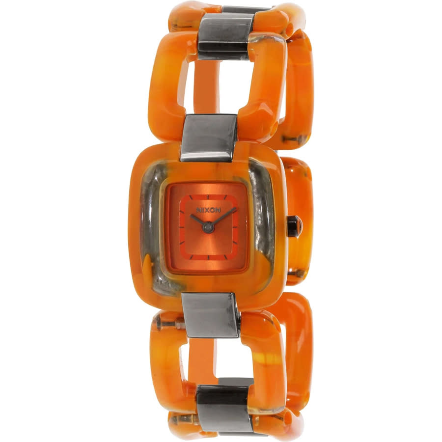 Nixon Sisi Marmalade Quartz Orange Dial Ladies Watch A248-877 85$