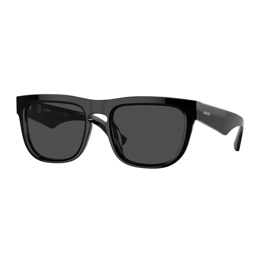 Burberry Man Sunglass BE4431U -  Frame color: Top Black On Vintage Check, Lens color: Dark Grey