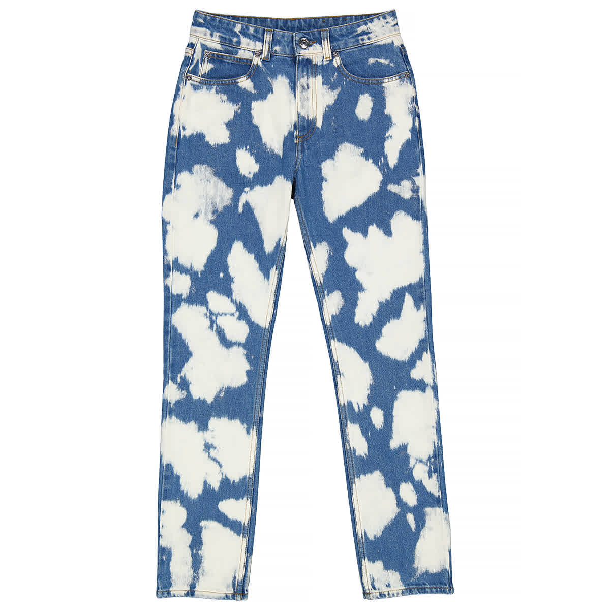 Womens Burberry blue Monogram Print Jeans