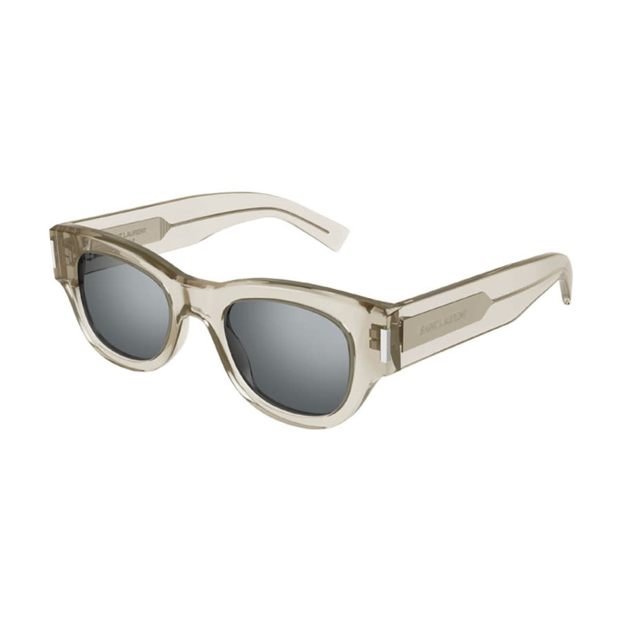 Saint Laurent Ladies Black Cat Eye Sunglasses SL573 003