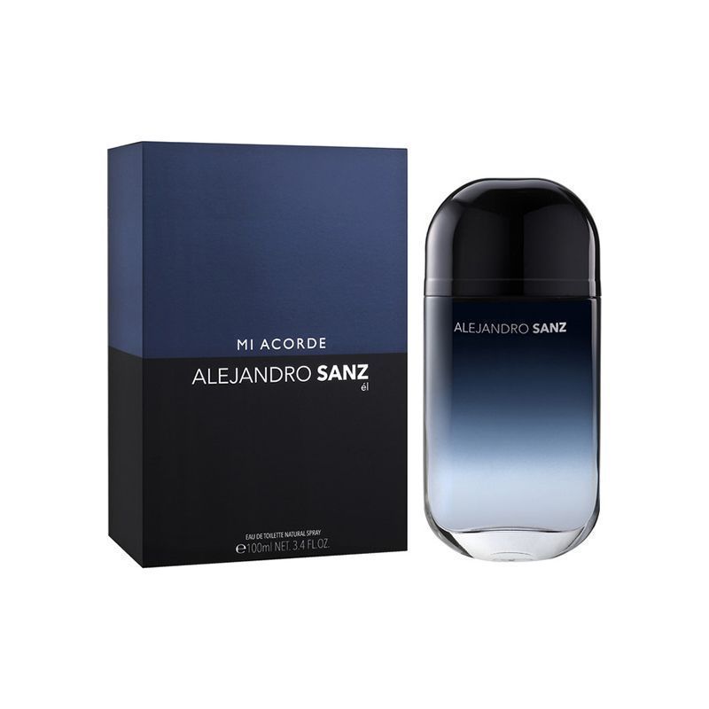 Alejandro Sanz Mens Mi Acorde EDT 3.4 oz Fragrances 8436581940954