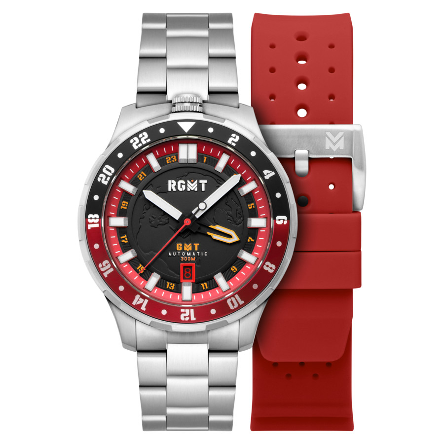 RGMT Globemaster Automatic Black Dial Mens Watch RG-8067-22