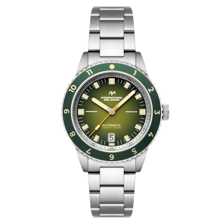 Dominatore Del Mare Tropea Green Dial Mens Watch DD-8026-33 170$