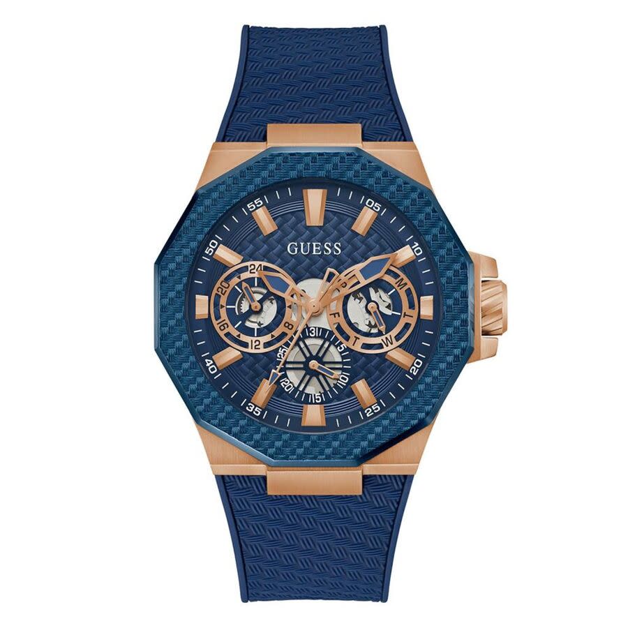 Guess Indy Quartz Blue Dial Mens Watch GW0853G3 140$