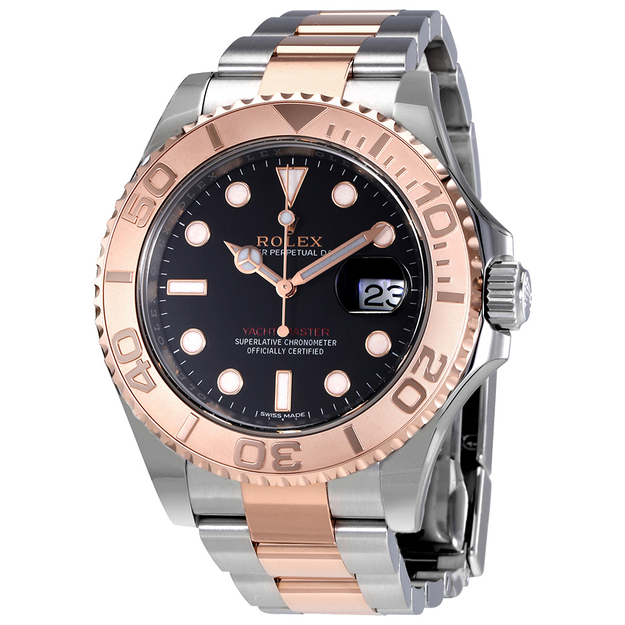 Pre-owned Rolex Yacht-Master 40 Automatic Black Dial Mens Watch 116621BKSO 12495$