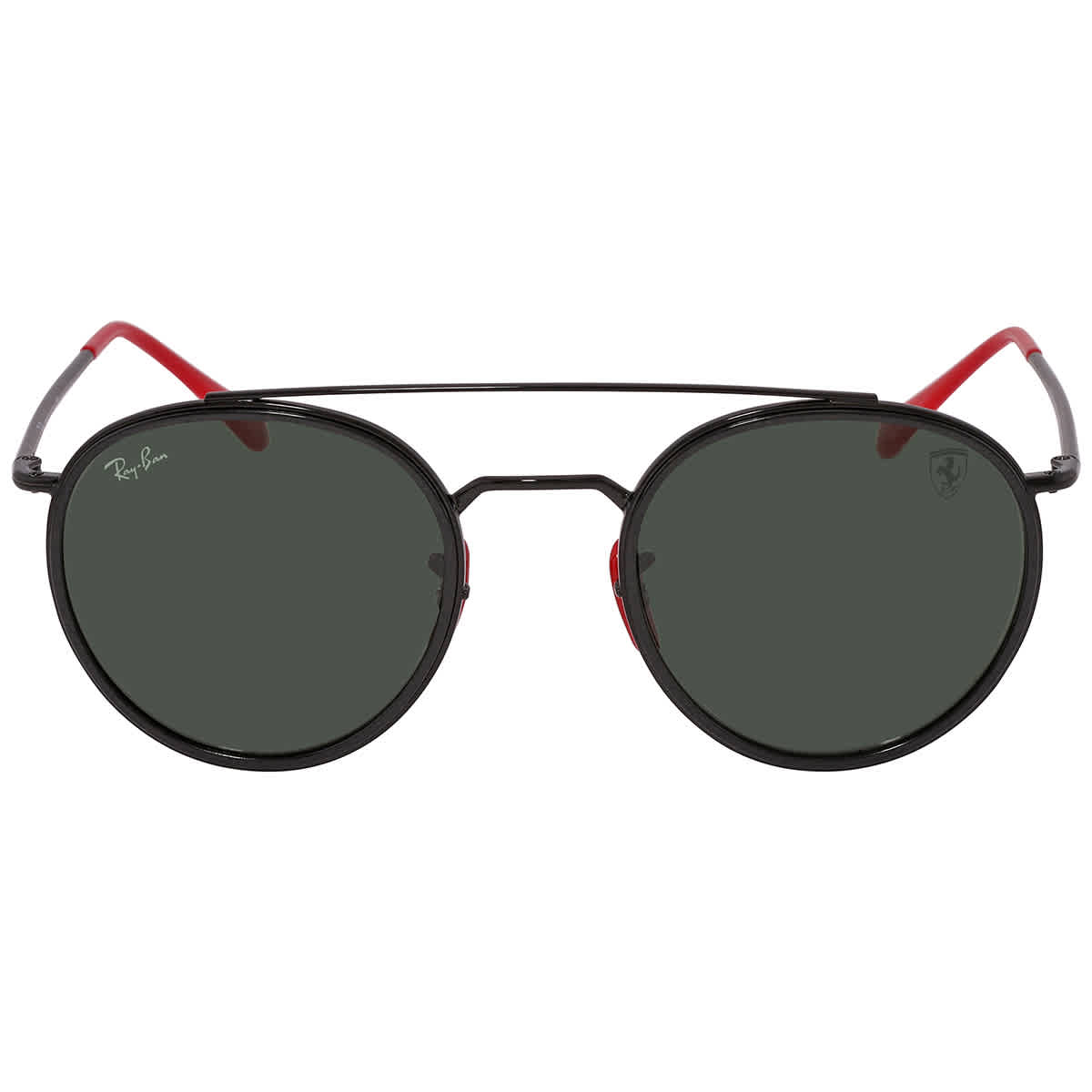 Ray Ban Scuderia Ferrari Green Classic G 15 Round Unisex