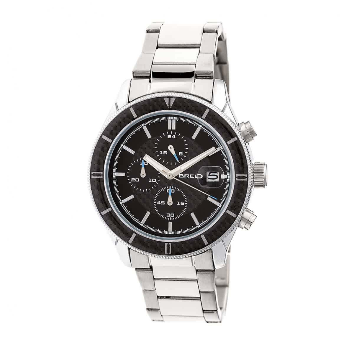 Breed Maverick Chronograph Black Dial Mens Watch 7501 160$