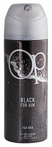 Ocean Pacific Mens Black Body Spray 5.0 oz Fragrances 819029015007