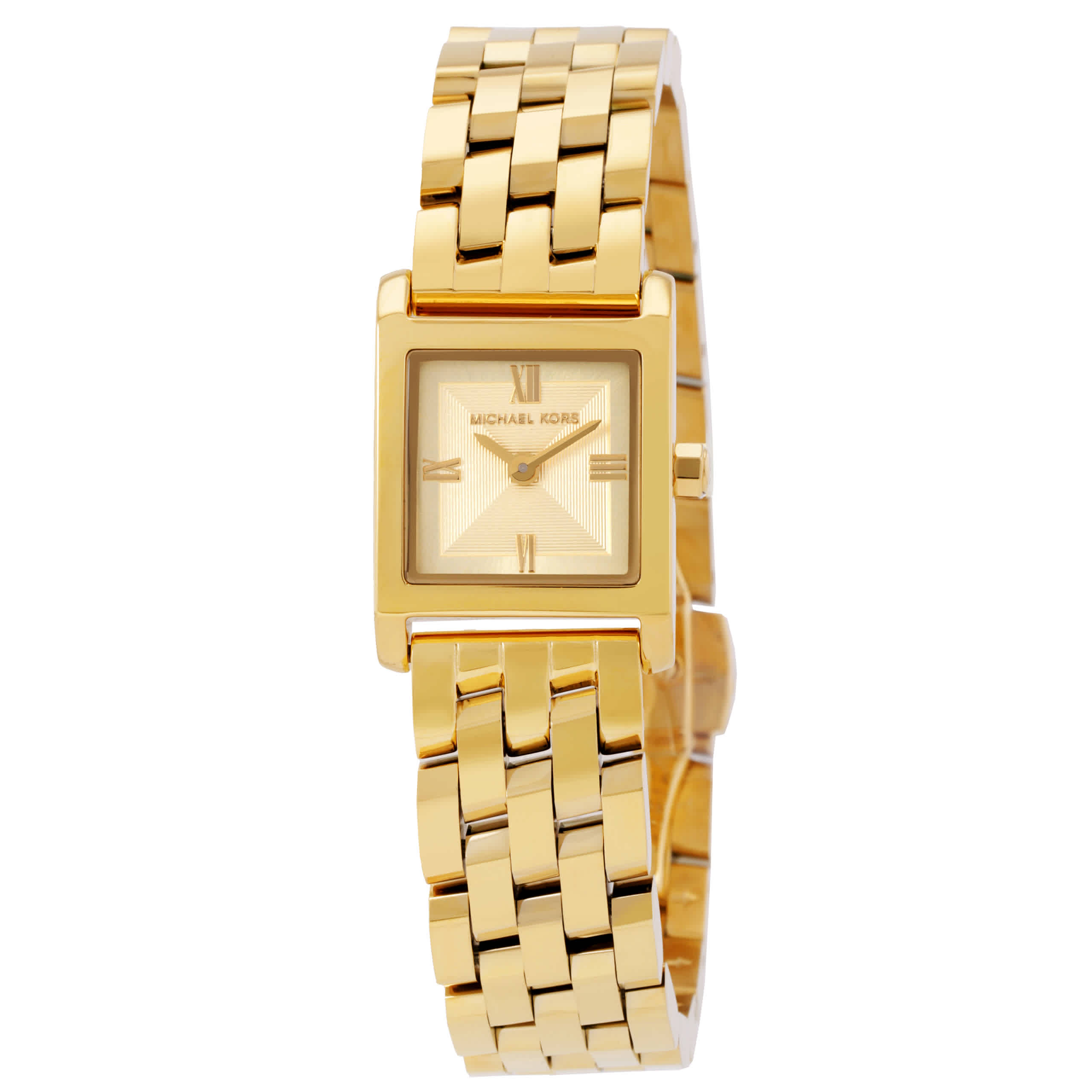 Michael Kors Micro Georgie Quartz Gold Dial Ladies Watch MK4931 | eBay