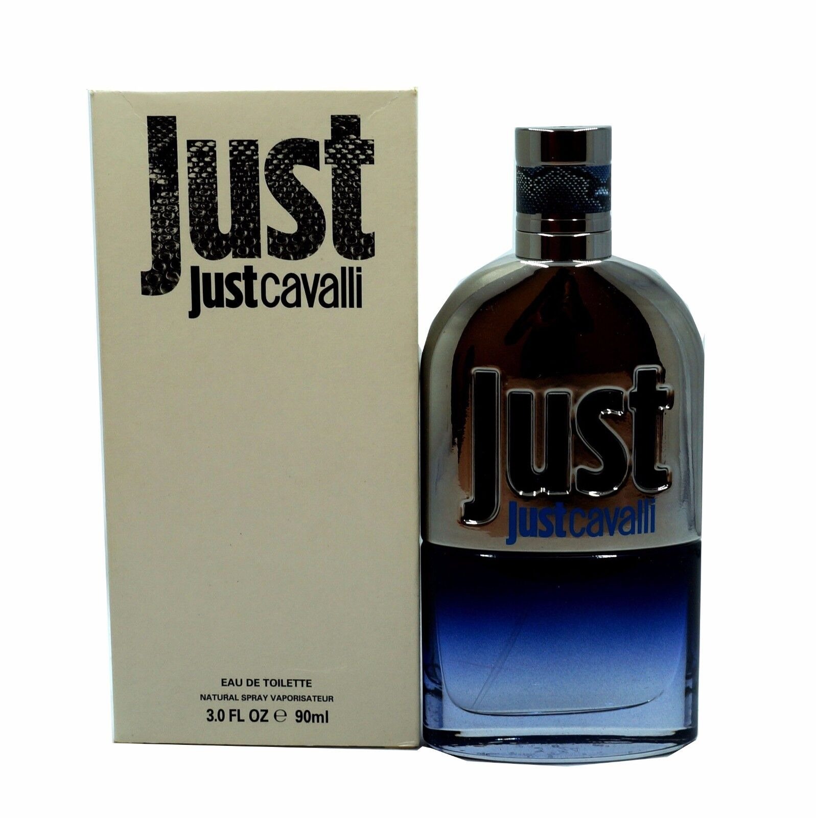 Roberto Cavalli Mens Just Cavalli Man EDT Spray 30 oz Tester Fragrances 3607342483187 24$