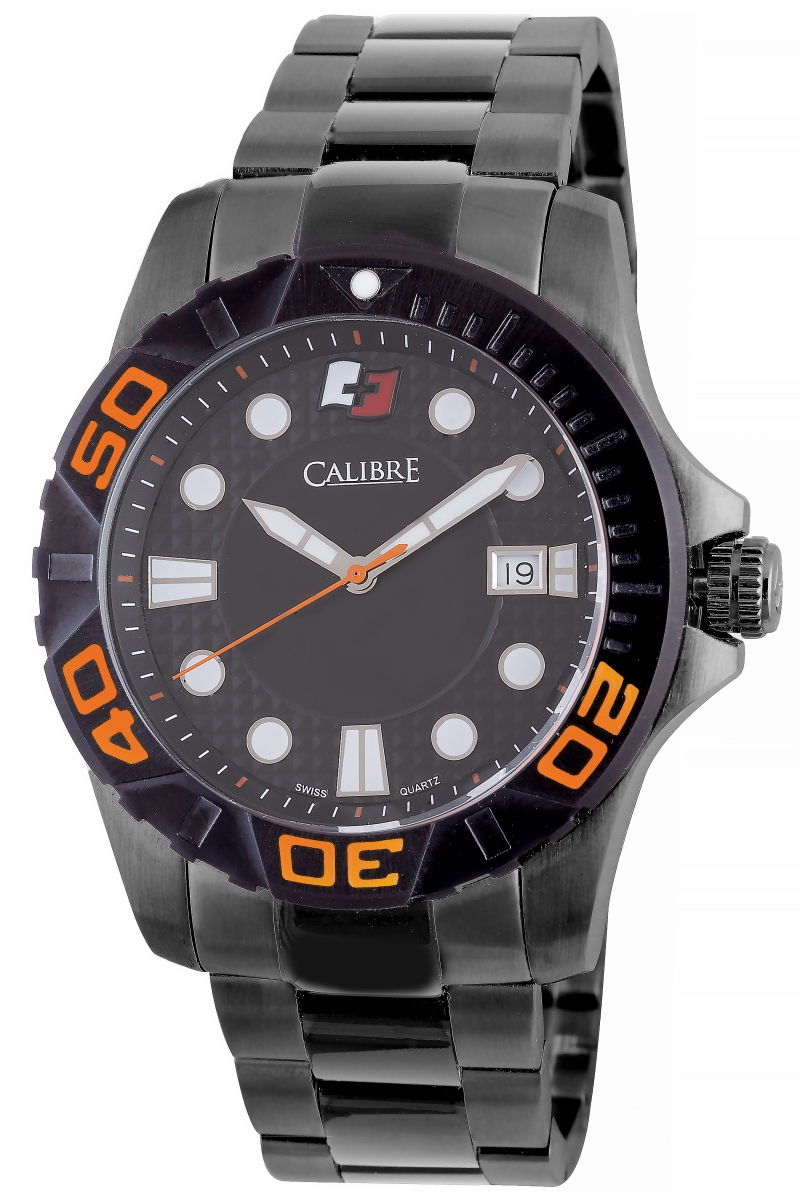 Calibre Akron Black Dial Mens Watch SC-5A1-13-07910 358$