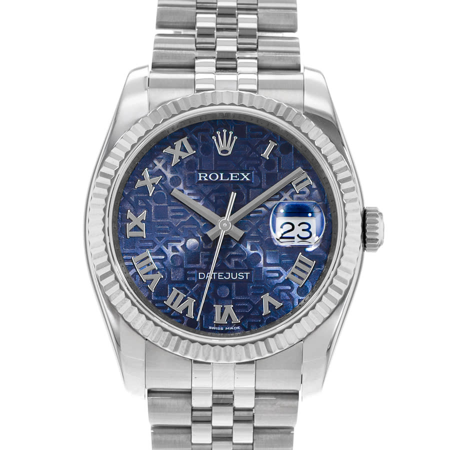 Preowned Rolex Datejust 36 Automatic Chronometer Mens Watch 116234 BLJRJ