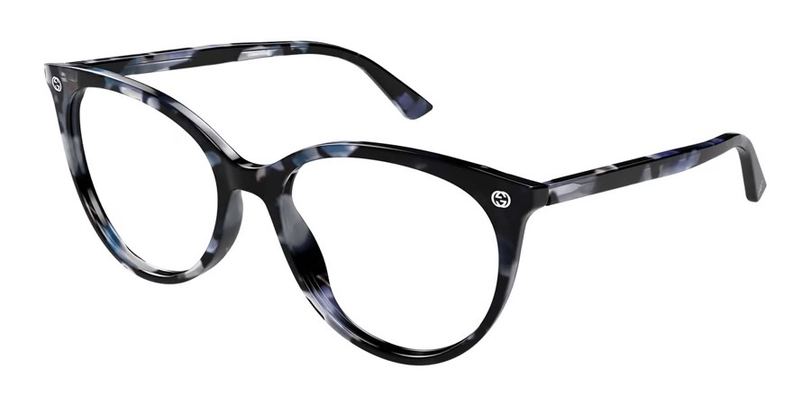 Gucci Demo Cat Eye Ladies Eyeglasses GG0093O 008 53 160$