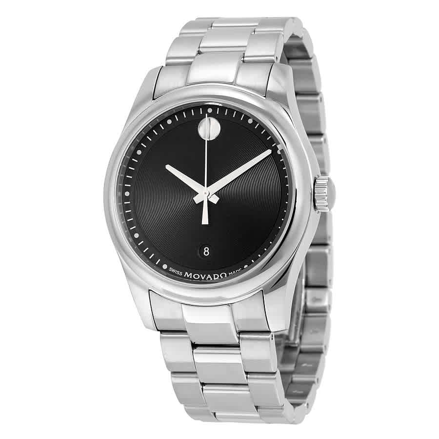 Movado Sportivo Black Museum Dial Men's 