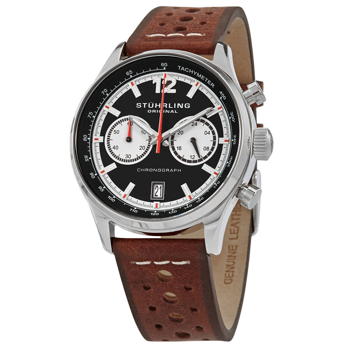 Stuhrling Original Monaco Black Dial Mens Watch M15560 215$