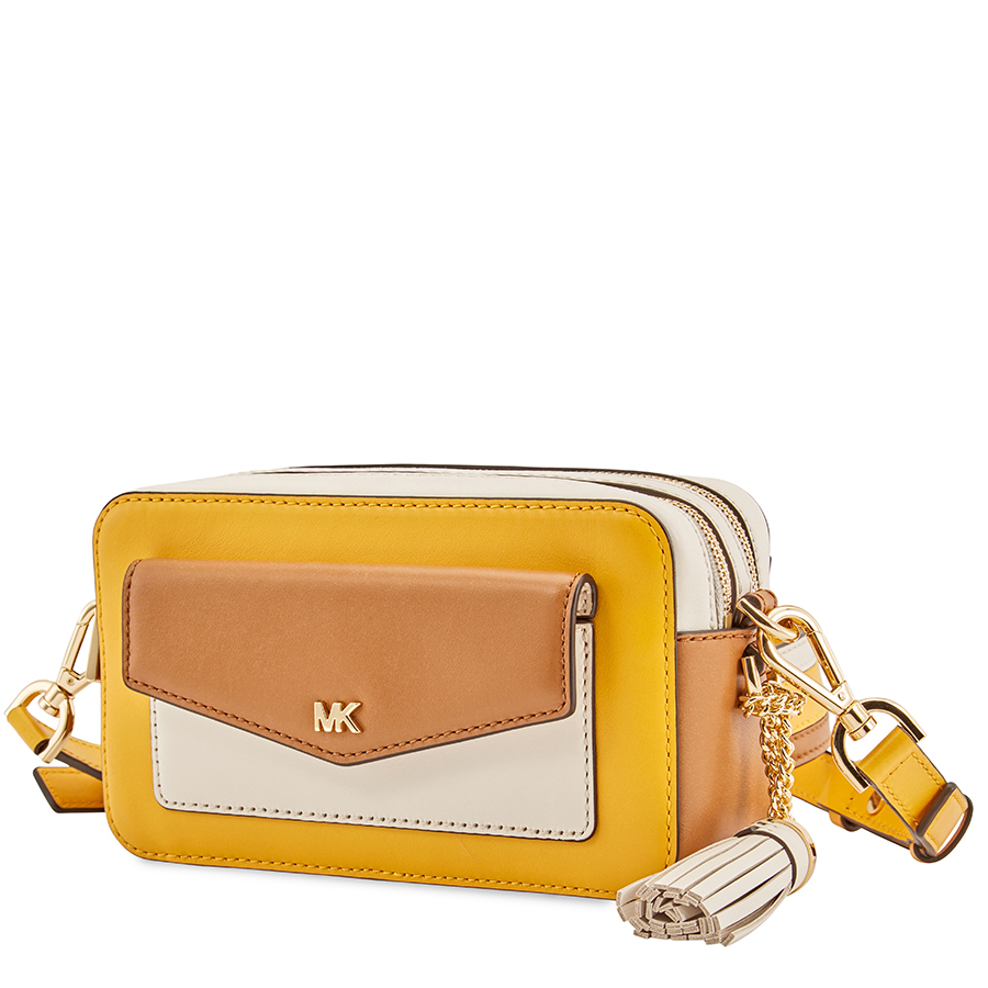 michael kors purse yellow