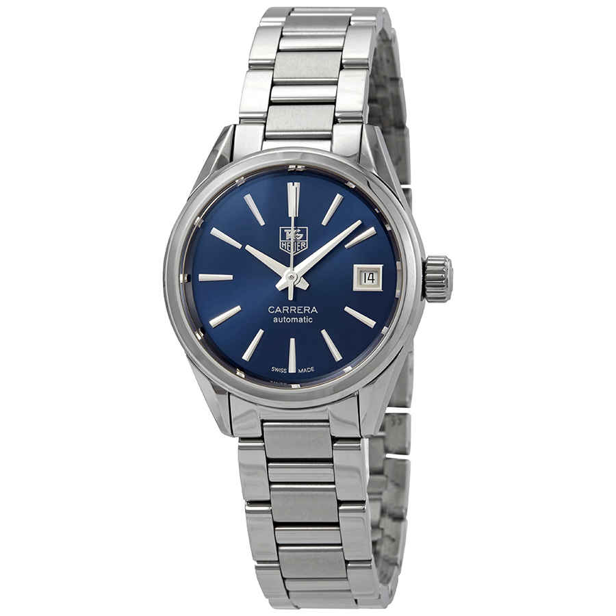 Tag Heuer Carrera Calibre 9 Automatic Blue Dial Ladies Watch WAR2419BA0776 2350$