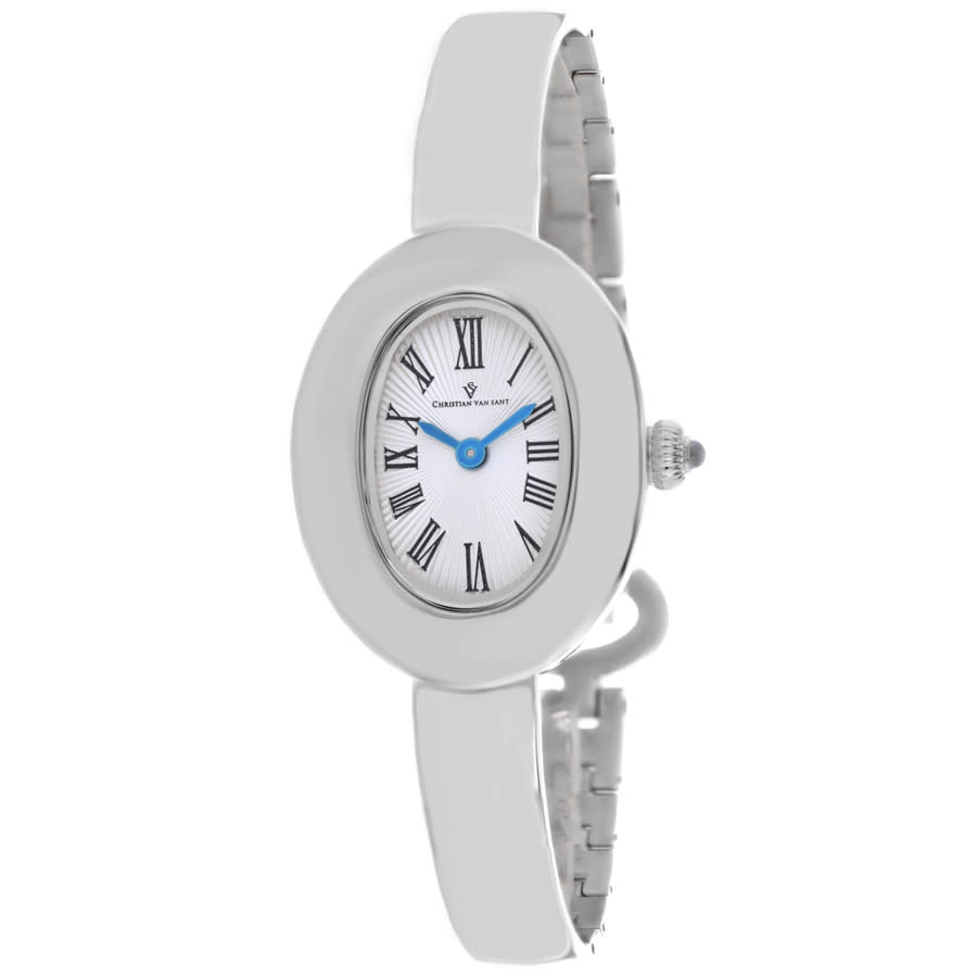 Christian Van Sant Anora Quartz Silver Dial Ladies Watch CV4330 243$