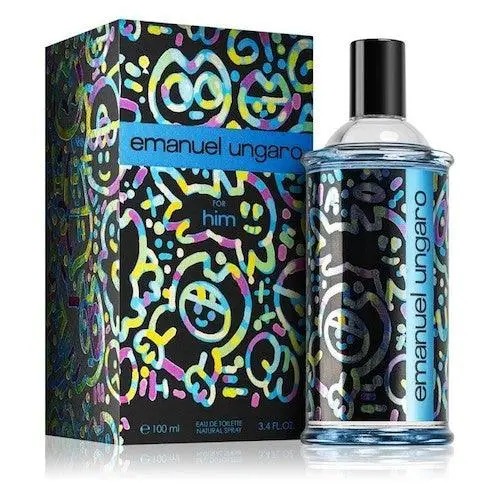 Emanuel Ungaro Mens For Him EDT Spray 3.4 oz Fragrances 8052086377806