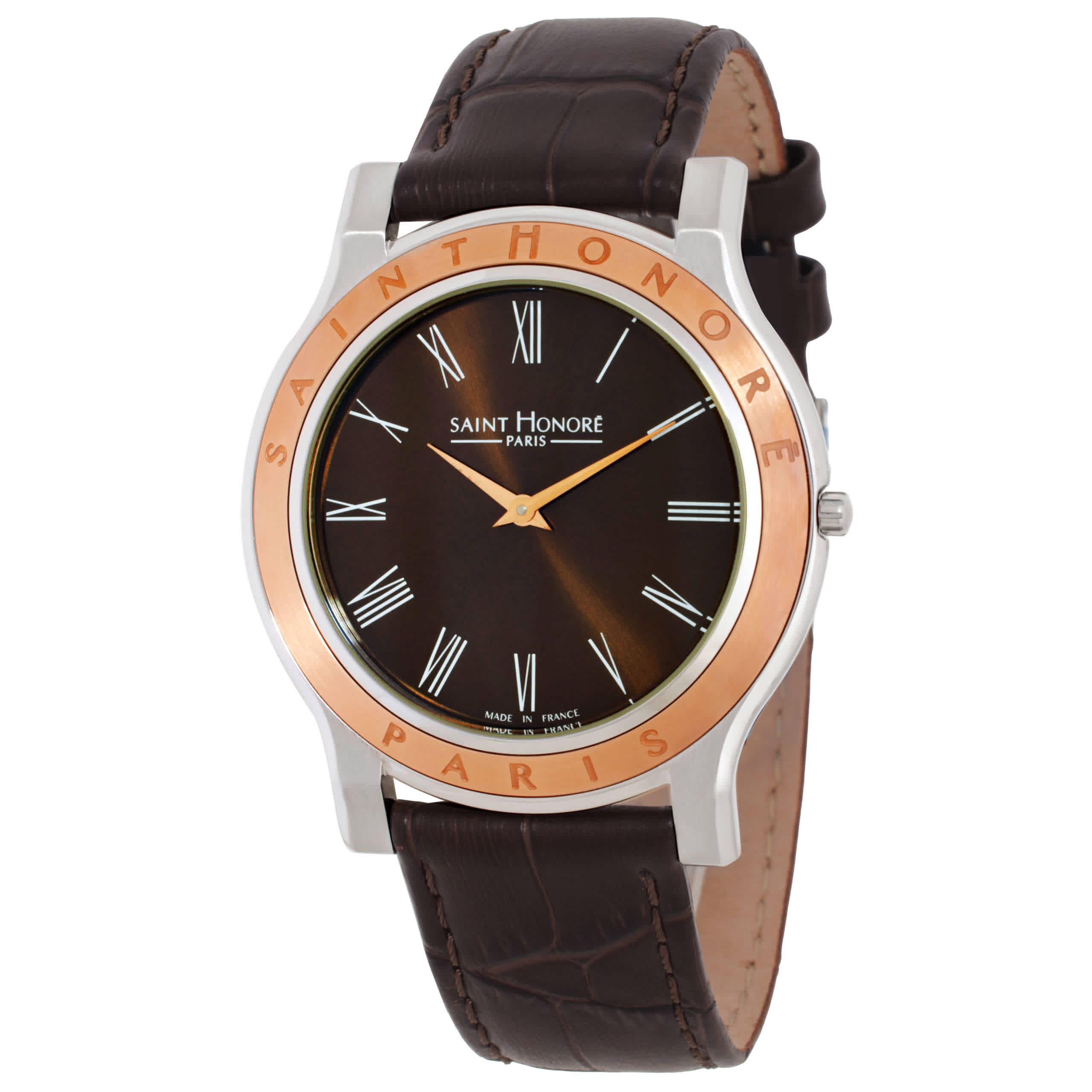 Saint Honore Paris Deauville Quartz Brown Dial Mens Watch H SH DE826001 6MR