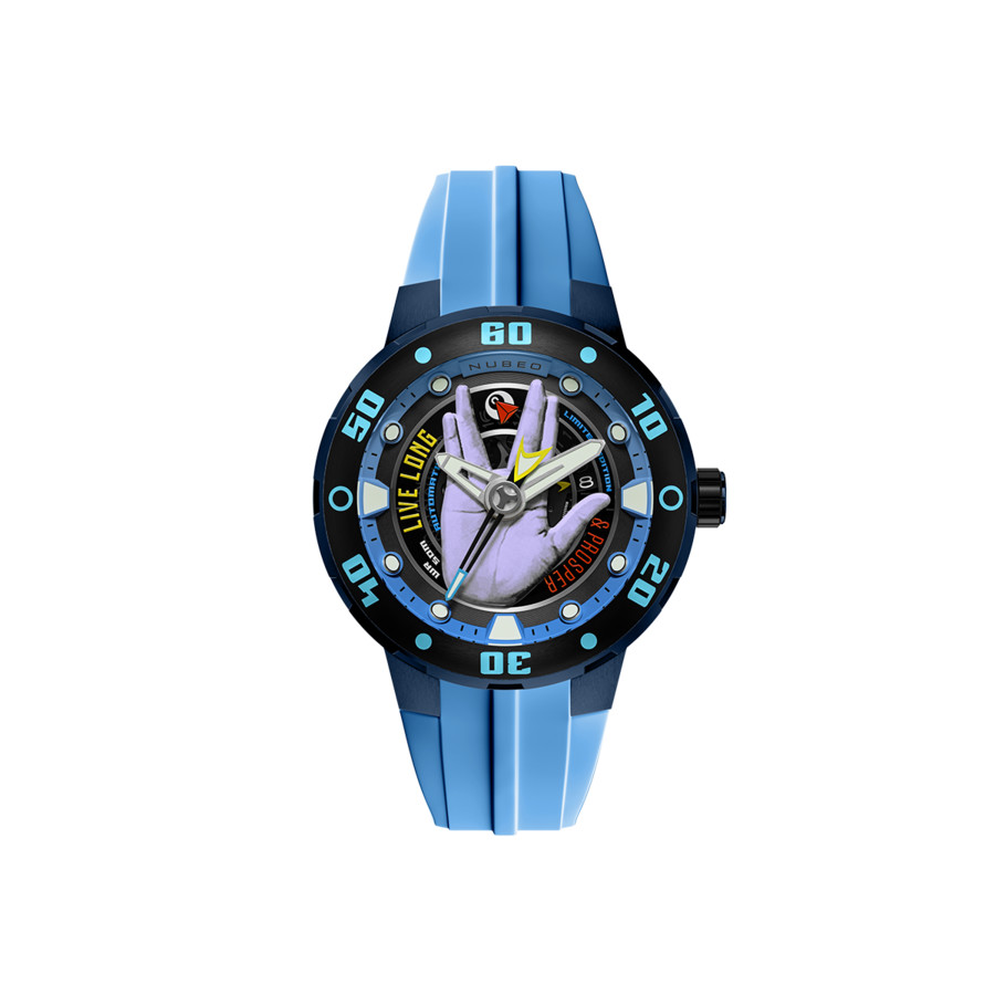 Nubeo Mariner Blue Dial Mens Watch NB-6122-02 299$